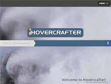 Tablet Screenshot of hovercrafter.com